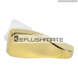 Polished Brass Handle for Flushmate Handle Kit