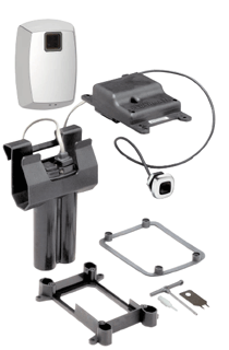 INTELLI-Flush On-Wall Sensor, with chrome trim
