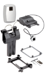 INTELLI-Flush On-Wall Sensor, with white trim